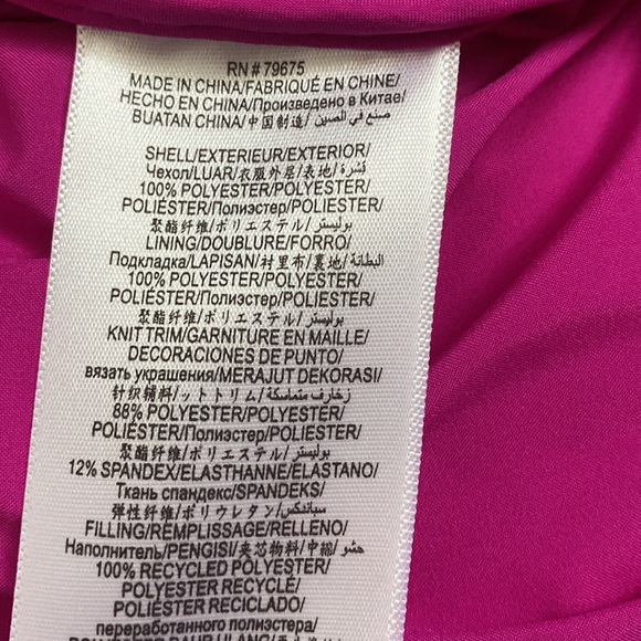 Gorgeous BCBGeneration Hooded Puffer Coat in Hot Pink xs extra small new - Picture 9 of 15